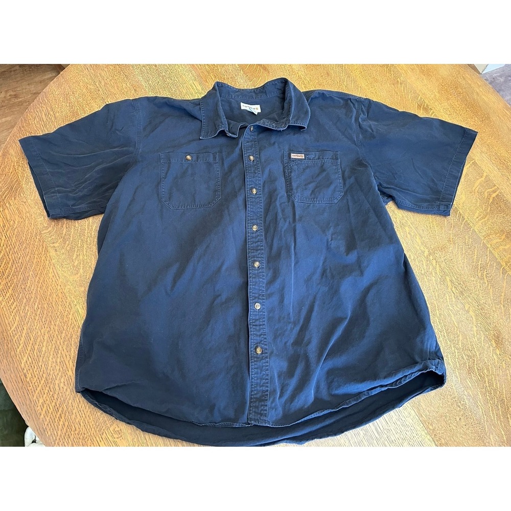 Carhartt Men's Short Sleeve Work Shirt – Size 3XL Tall‎